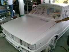 Audi 4000 - Pintura