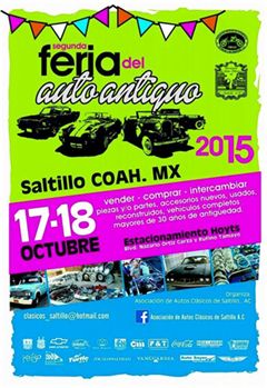 Segunda Feria del Auto Antiguo Saltillo