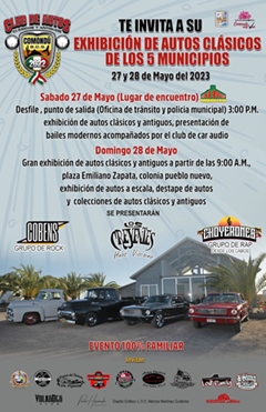 Desfile y Exhibición de Autos Clásicos y Antiguos de Baja California