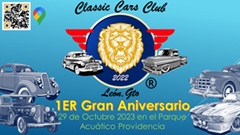 1er Gran Aniversario Classic Cars Club León Gto