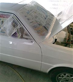 Audi 4000 - Pintura