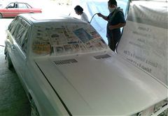 Audi 4000 - Pintura