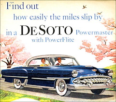 Descubra con qué facilidad pasan las millas en un DeSoto Powermaster con PowerFlite