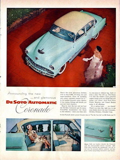 Anunciamos el nuevo... y glamuroso DeSoto automático Coronado