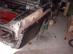 RESTAURACION DE MI MUSTANG 1965 - Costados traseros