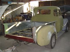 RESTAURACION DE PICK UP CHEVROLET 1951 - RESTAURACION DE PICK UP CHEVROLET 1951