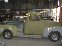 RESTAURACION DE PICK UP CHEVROLET 1951 - RESTAURACION DE PICK UP CHEVROLET 1951