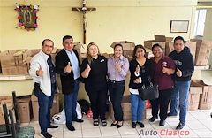 Volks Monterrey 2023 - Delivery to the Soup Kitchen for the Poor Father Roberto Infante's