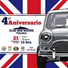 4o Aniversario Club Mini Morris Toluca