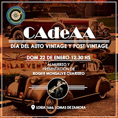 CAdeAA  Día del Auto Vintage y Post Vintage