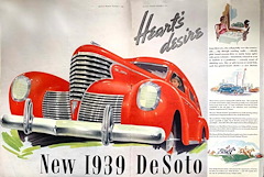 Deseo del corazón nuevo 1939 DeSoto