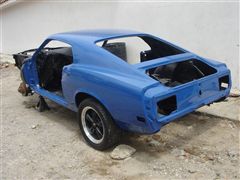 mustang fast back 1970 - pintura y armado