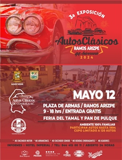 3rd Ramos Arizpe Classic Car Exhibition