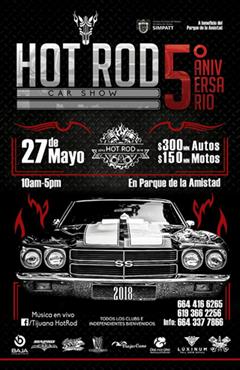 5o Aniversario Hot Rod Car Show Tijuana 2018