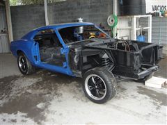 mustang fast back 1970 - pintura y armado