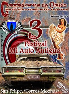 3er Festival Mi Auto Antiguo en San Felipe Torres Mochas Guanajuato 2013