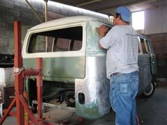 COMBI VW 1966 - DESPINTADO DE CARROCERIA