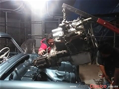 RESTAURACION MERCEDES BENZ 190-1959 - MONTAR MOTOR