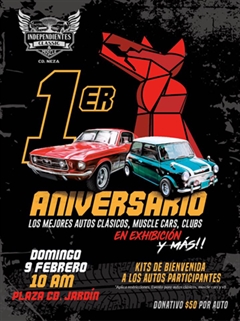 1er Aniversario Independientes Classic & Muscle Neza