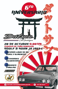 6to Aniversario Datsun Club Guadalajara