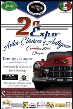 2a Expo Autos Clásicos y Antiguos Comitan Chiapas 2016