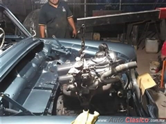 RESTAURACION MERCEDES BENZ 190-1959 - MONTAR MOTOR