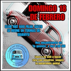 Club Fiat 600 Filial Salto