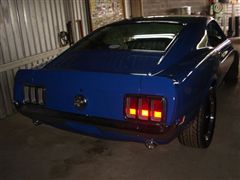 mustang fast back 1970 - pintura y armado