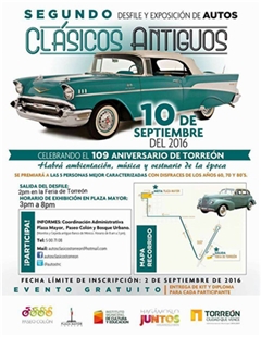 Segundo Desfile y Exposición de Autos Clásicos Antiguos Torreón