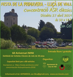 Concentració vehículos clásicos ASR- Festa Primavera Lliçà Vall 2019