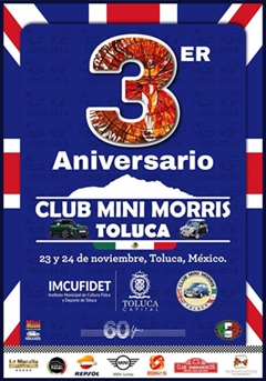 3er Aniversario Club Mini Morris Toluca