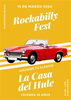 Rockabilly Fest 2020 La Casa del Hule