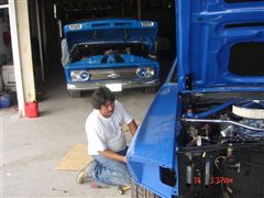 mustang fast back 1970 - pintura y armado