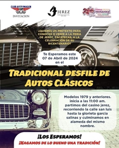 Tradicional Desfile de Autos Clásicos Jerez