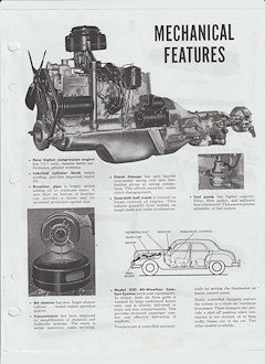 Características mecánicas del DeSoto de 1949