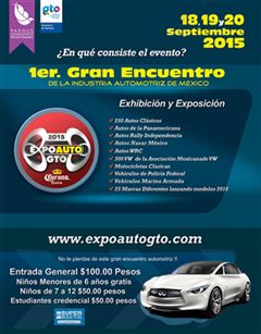1er Gran Encuentro de la Industria Automotriz de México
