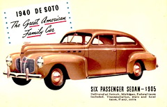 1940 DeSoto el gran coche familiar americano