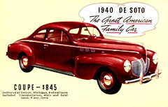 1940 DeSoto el gran coche familiar americano