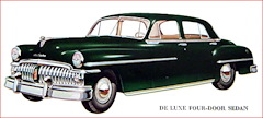 1950 DeSoto De Louxe Four-Door Sedan