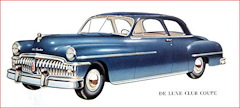 1950 DeSoto De Louxe Club Coupe