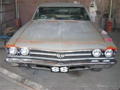 EL CAMINO SS 1969 - Rearmado de prueba