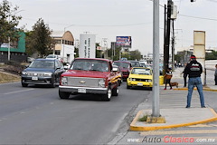 Desfile Monterrey Día Nacional del Auto Antiguo - Concentración del contingente - Parte 2