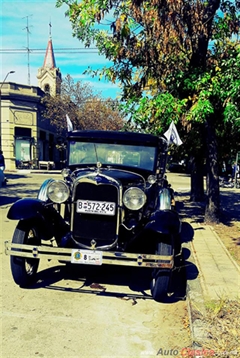 Ford A de Uruguay - Paseo de Otoño 2019 - Primer Día en Nueva Helvecia, 127 km y solo falla una bomba de agua