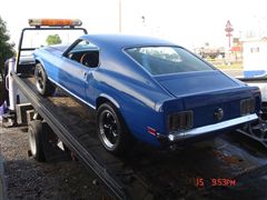 mustang fast back 1970 - pintura y armado