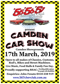 Camden Car Show 2019