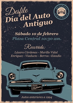 Desfile Día del Auto Antiguo Xalapa