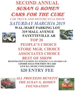 Second Annual Susan Komen Cars for the Cure Show