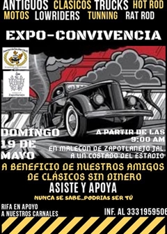 Expo-Convivencia Asociación Estatal de Autos Clásicos y Antiguos de Jalisco 2019