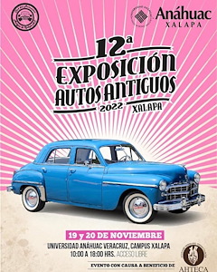 12a Exposición Autos Antiguos Xalapa 2022