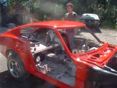 Datsun z 280 Restauracion - FASE 4  Pintura